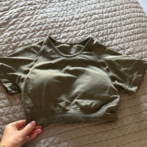 NVGTN Green Crop Top